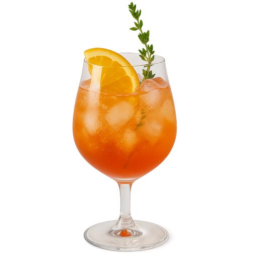 Sunset Thyme Spritz